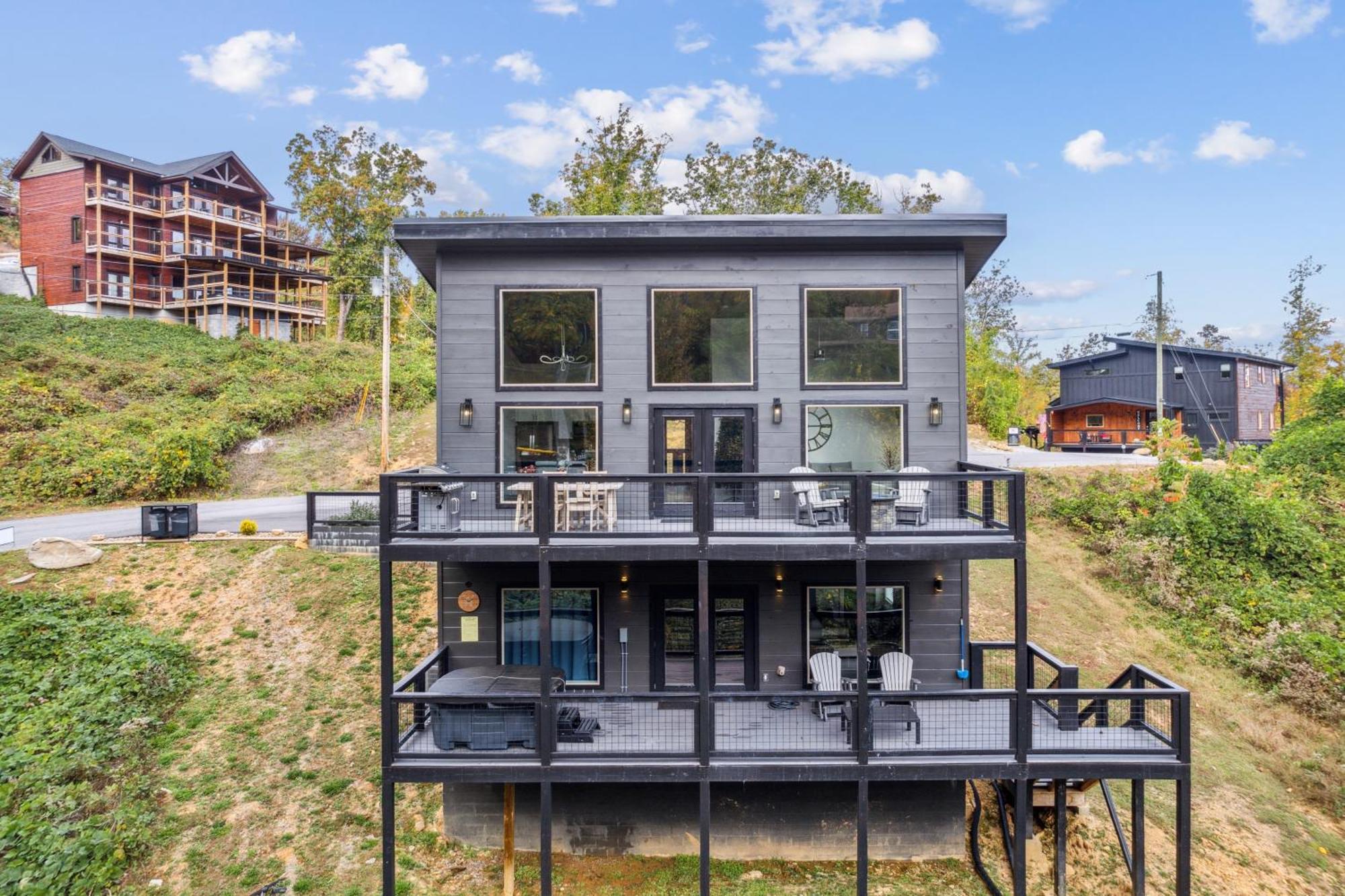 Sunset Chalet Cabin Gatlinburg Exterior foto